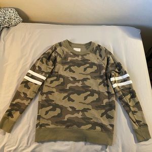 Military print sweatshirt from AE